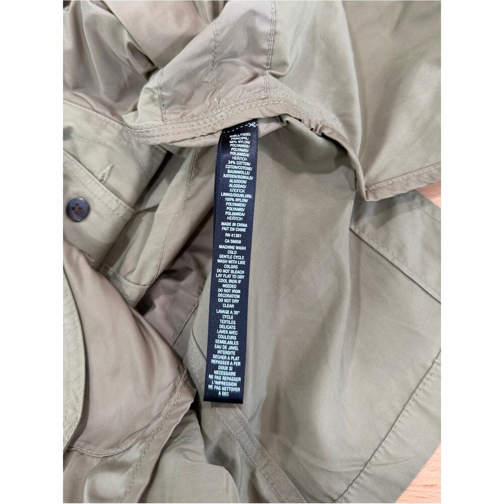 Ralph Lauren RLX Utility Field Jacket Medium Khaki Lightweight Medium - Picture 5 of 6